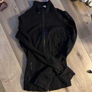 black lululemon define jacket